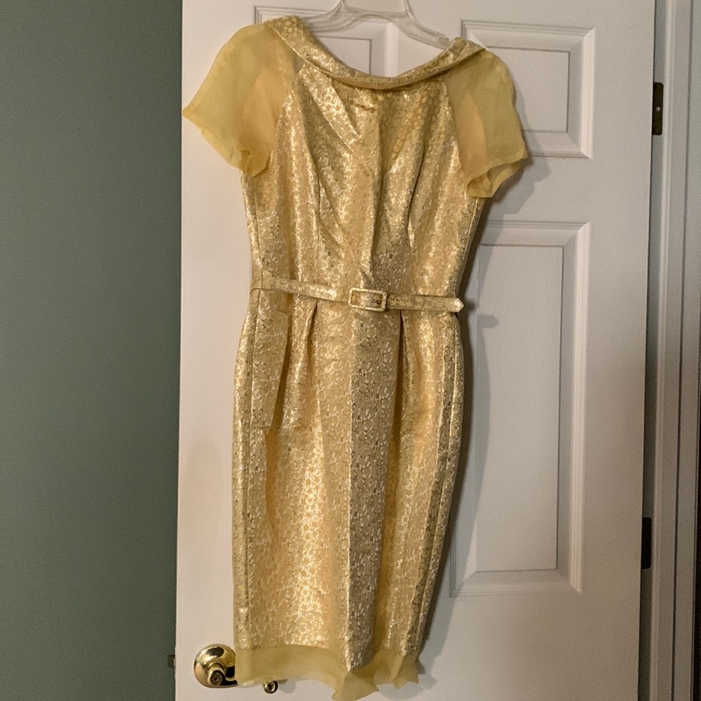 Gorgeous Yellow and gold dress